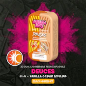 OJ Hi-C x Vanilla Creme Brulee (SxI) 2g - Deuces - Live Resin - Vape AIOs - Bodega Boyz