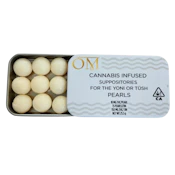 OM Pearls | 15mg 10pk Infused Suppositories | OM Living