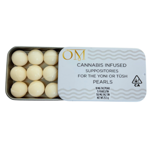 OM Living - OM Pearls | 15mg 10pk Infused Suppositories | OM Living