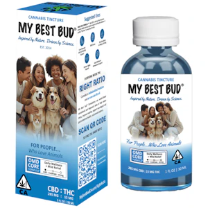 My Best Bud - My Best Bud - OMD Core - 285CBD: 15mgTHC - Tincture - 30ML