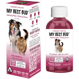 My Best Bud - My Best Bud - OMD Flex - 270CBD: 270mgCBDA: 30mgCBG: 30mgCBN - Tincture - 30ml