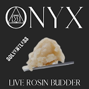 [REC] ONYX | GMO Cotton | 1g Live Rosin Badder