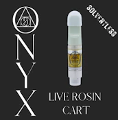 [REC] ONYX | Hawaiian Plushers | .5g Live Rosin Cart