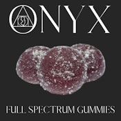 Edible | ONYX | Blueberry Muffins | 100mg/10pk Live Rosin Gummies