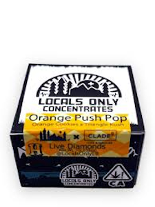 Locals Only Concentrates - Orange Push Pop Wet Badder 1g