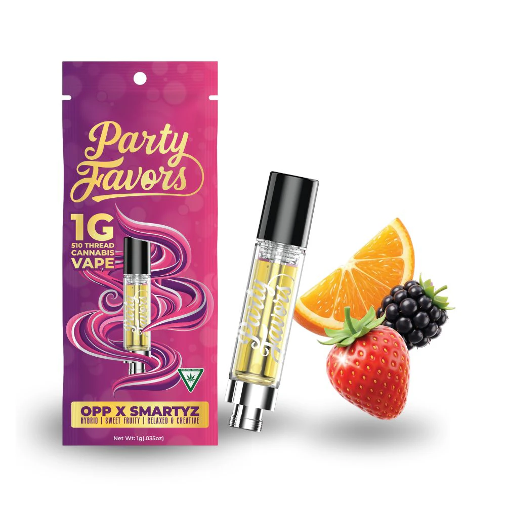 Party Favors - OPP x Smartyz 1g Cartridge - PARTY FAVORS Main Image