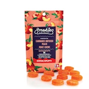 Peach Fruit Chews | 10pc 100mg (THC)