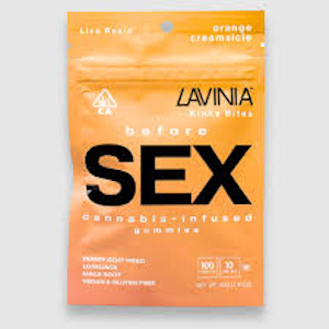LAVINIA - LAVINIA | ORANGE CREAMSICLE BEFORE SEX - 10PK | EDIBLE | 100MG