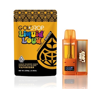 GOLDDROP - Gold Drop - 1.5g Liquid Loud Diamond Sauce AIO - Gummy Worms