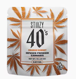 STIIIZY - STIIIZY 40's Orange Sunset Infused Flower (S) 7g