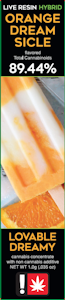 FRESHY - Freshy - Orange Dreamsicle, 1g Flavored Live Compostable AIO