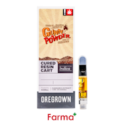 Oregrown Gunnpowder Cured Resin Cartridge 1g