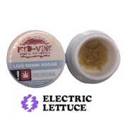 Oregrown Red-Vine Live Resin Sugar 1g