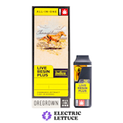 Oregrown Thoroughbred Live Resin+ AIO Cartridge 1g