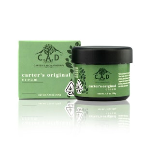 CARTER'S AROMATHERAPY DESIGN - ORIGINAL GREEN CREAM 2OZ - CARTER'S AROMATHERAPY DESIGNS