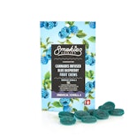 Blue Raspberry Fruit Chews | 10pc 100mg (THC)