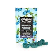 Blue Raspberry Fruit Chews | 10pc 100mg (THC)