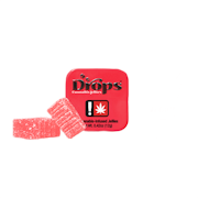 Cherry "Drops" Jellies | 2pc 100mg (THC) (Live Hash Rosin)