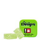 Lime "Drops" Jellies | 2pc 100mg (THC) (Live Hash Rosin)