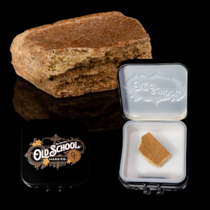 OLD SCHOOL HASH CO. - Old School Hash Co. | (2G) Lebanese Brick Hash | Grape Gas | Hybrid