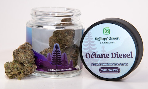 Rolling Green Cannabis - Rolling Green Cannabis - Octane Diesel b2 - 3.5g - Flower