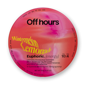 Watermelon Lemonade - Euphoric - Gummies - Edibles - 10mg THC : 4mg CBG | Off Hours
