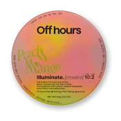 Peach Mango (S) - Illuminate (10:2 THC:CBG) 10pk x 10mg THC : 2mg CBG - 100mg THC : 20mg CBG - Gummies - Off Hours