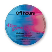 Blue Raspberry - Mellow - Gummies - Edibles - 10mg THC : 2mg CBD | Off Hours
