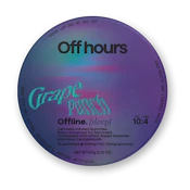 Grape Punch (I) - Offline (10:10:4 THC:CBD:CBN) 10pk x 10mg THC : 10mg CBD : 4mg CBN - 100mg THC : 100mg CBD : 40mg CBN - Gummies - Off Hours