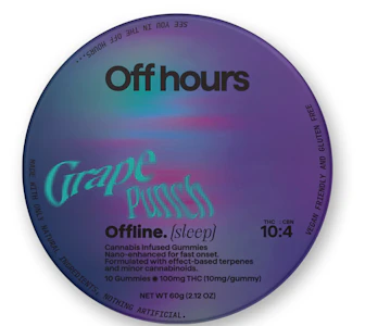 OFF HOURS - Offline Grape Punch (Sleep) Gummies | 10 Pack