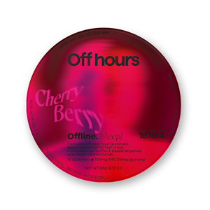 OFF HOURS - Cherry Berry Offline | Gummies | 100mg/10 Pieces | Off Hours