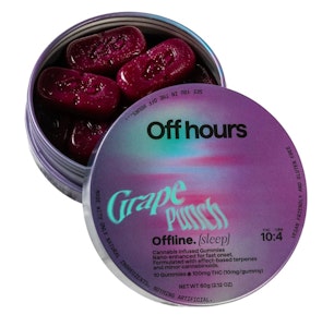OFF HOURS - Offline - Grape Punch 100mg Gummies