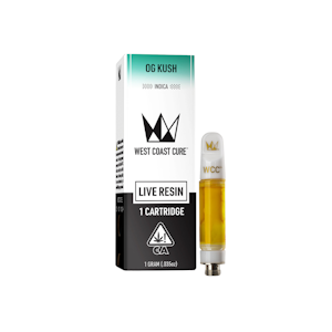 WEST COAST CURE - OG Kush (I) | 1g Live Resin Vape | West Coast Cure
