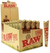 Raw Organic Hemp King Size Cone-3pk