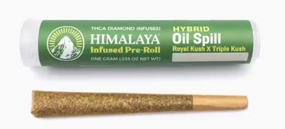 HIMALAYA - Himalaya 1g Oil Spill Infused Preroll Main Image