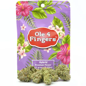 Ole'4 Fingers - Vermont D 3.5g Smalls Bag - Ole' 4 Fingers