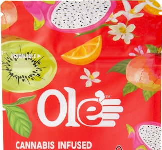 OLE'4 FINGERS - Strawberry Banana 100mg Distillate Single Gummy - Ole' 4 Fingers