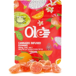 OLE'4 FINGERS - Cherry Cola 100mg 10 Pack Gummies - Ole' 4 Fingers