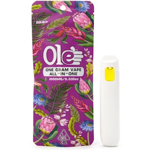 OLE'4 FINGERS - Pink Panties 1g Distillate All In One Cart - Ole' 4 Fingers