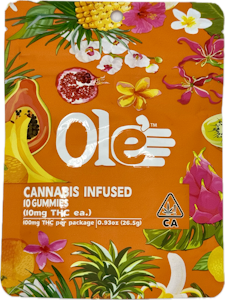 OLE'4 FINGERS - Apple Pie 100mg 10 Pack Gummies - Ole' 4 Fingers