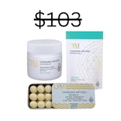 OM Women's Wellness Bundle | 1x Love Balm, 1x OM Pearl, 1x Epson Bath Salt | OM