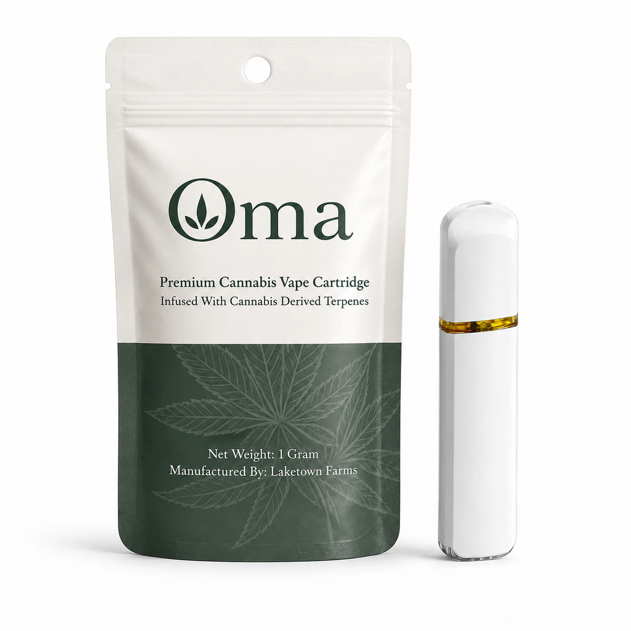 Oma - Jack Herer- Disposable Vape Pen - 1g-Botanical Terpene Infused  Main Image