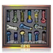 3.5" Vibrant Swirl Glass Hand Pipe