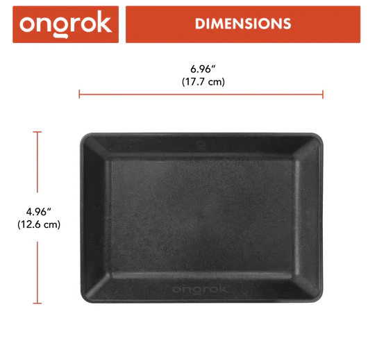 ONGROK - Eco Rolling Tray Black Main Image