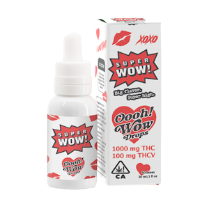 SUPER WOW - Oooh! Wow | 10:1 100mg:10mg (THC:THCV) (30ml) THC Drops | Super Wow