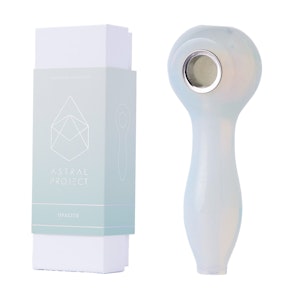 ASTRAL PROJECT - OPALITE GEMSTONE SPOON PIPE - ASTRAL PROJECT