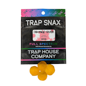 Orange Crush (Girl Crush Cured Resin) - Trap Snax - Full Spectrum Gummies - 200mg