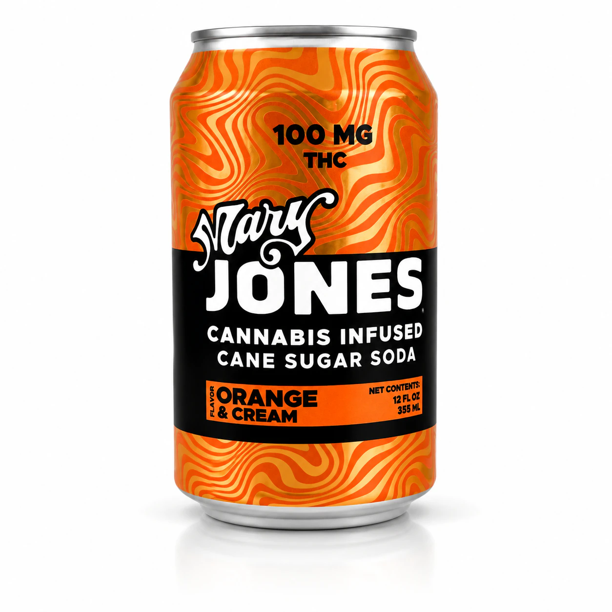 Default Brand - Mary Jones - Soda - Orange & Cream - 100mg Main Image