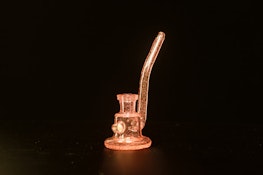 Orange | Dry Dab Rig | Miyagi Glass