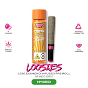 Orange Burst (S) 1pk x 1.25g - Loosies - Diamond Infused - Preroll - Bodega Boyz